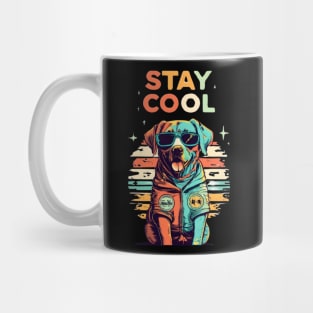 Stay Cool Labrador Retriever Crewneck Sweatshirt Mug